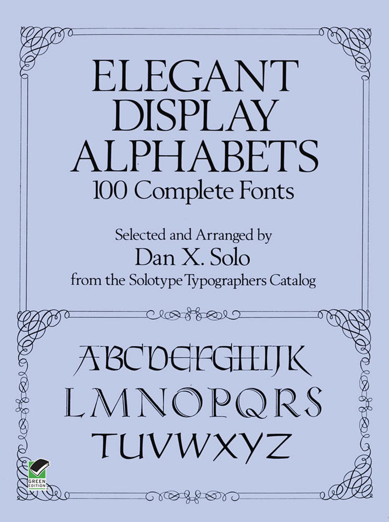 Elegant Display Alphabets (Lettering, Calligraphy, Typography)