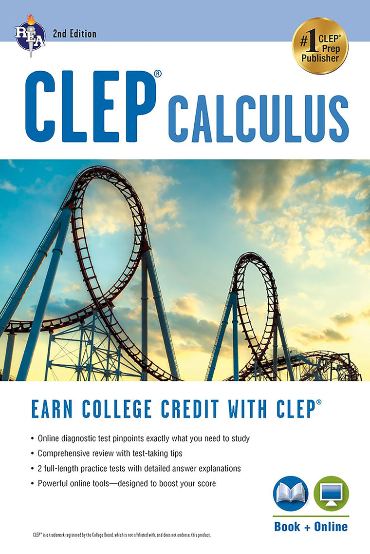 CLEP Calculus Book + Online (CLEP Test Preparation)