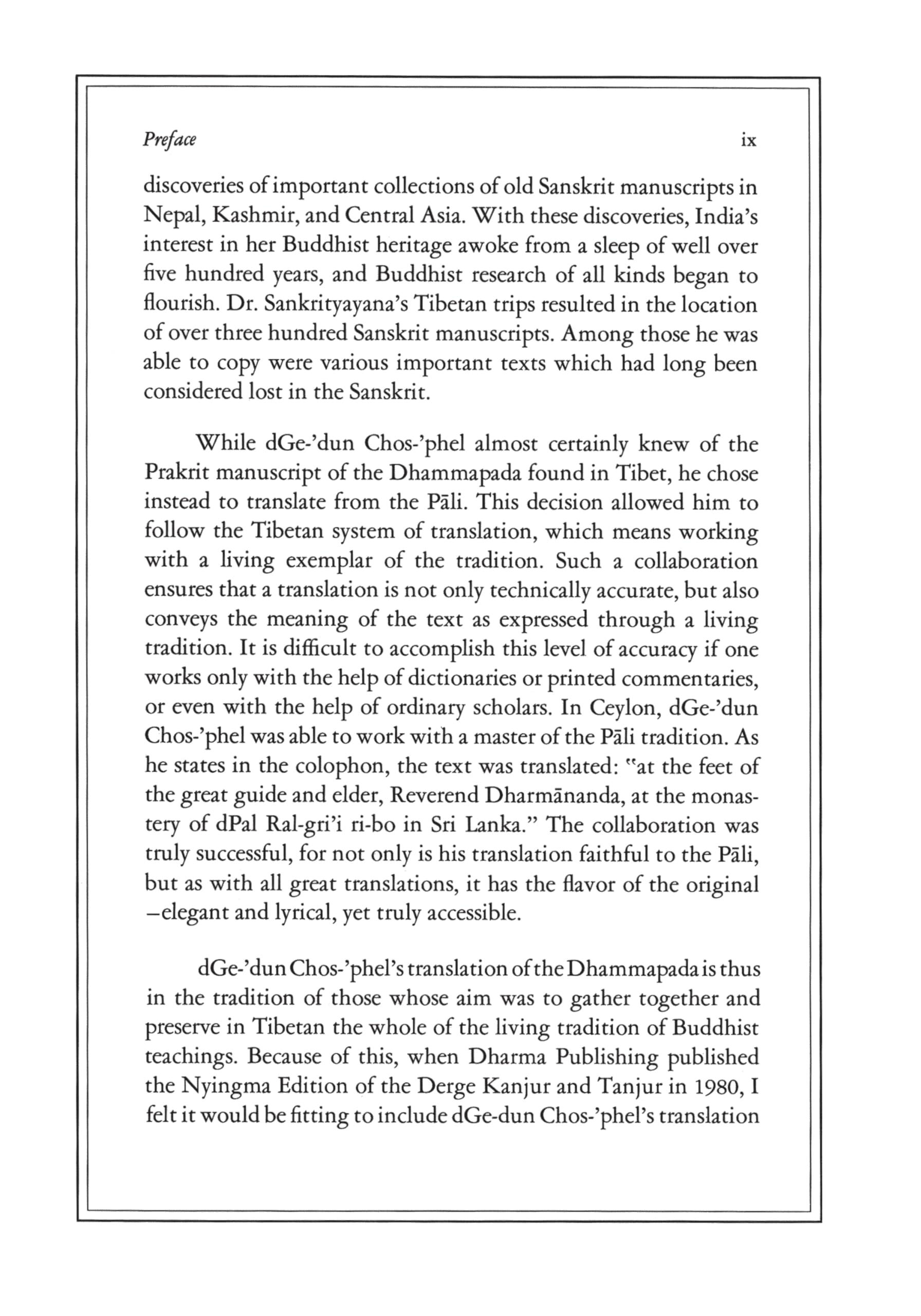 Dhammapada (Tibetan Translation Series) (English, Tibetan and Pali Edition)