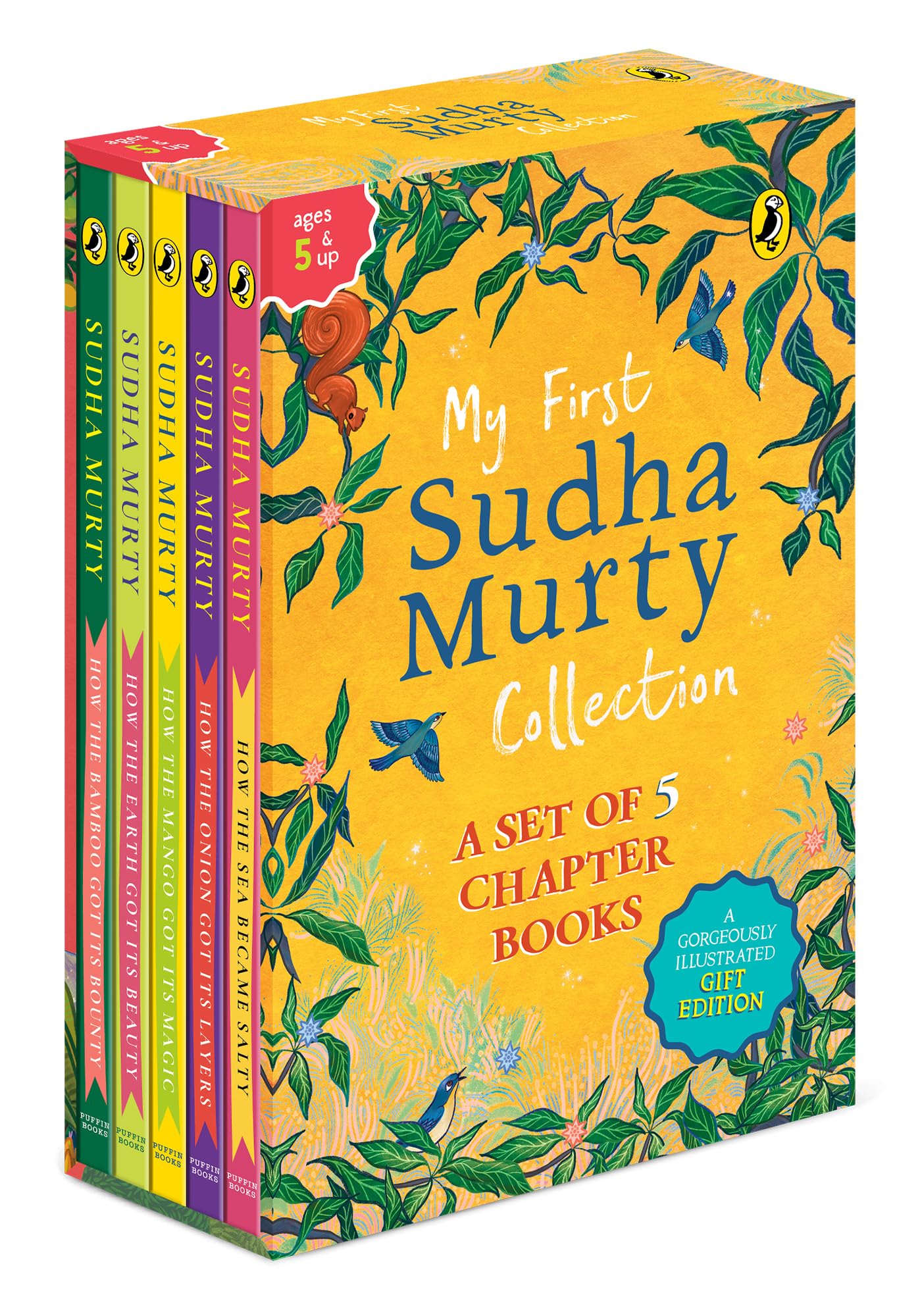 My First Sudha Murty Collection: A Set of 4 Chapter Books  Gift this full colour, illustrated storybooks set to children
