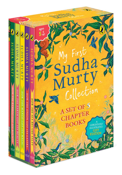 My First Sudha Murty Collection: A Set of 4 Chapter Books  Gift this full colour, illustrated storybooks set to children
