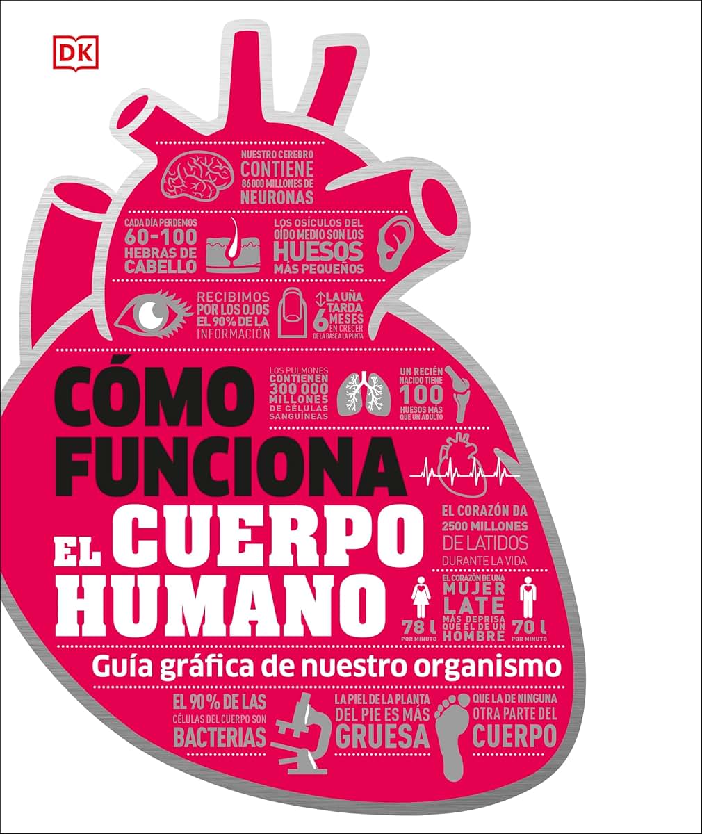 Cómo funciona el cuerpo humano (How the Body Works): Guía gráfica de nuestro organismo (DK How Stuff Works) (Spanish Edition)