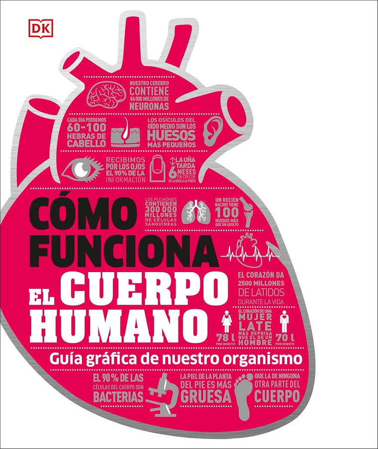 Cómo funciona el cuerpo humano (How the Body Works): Guía gráfica de nuestro organismo (DK How Stuff Works) (Spanish Edition)