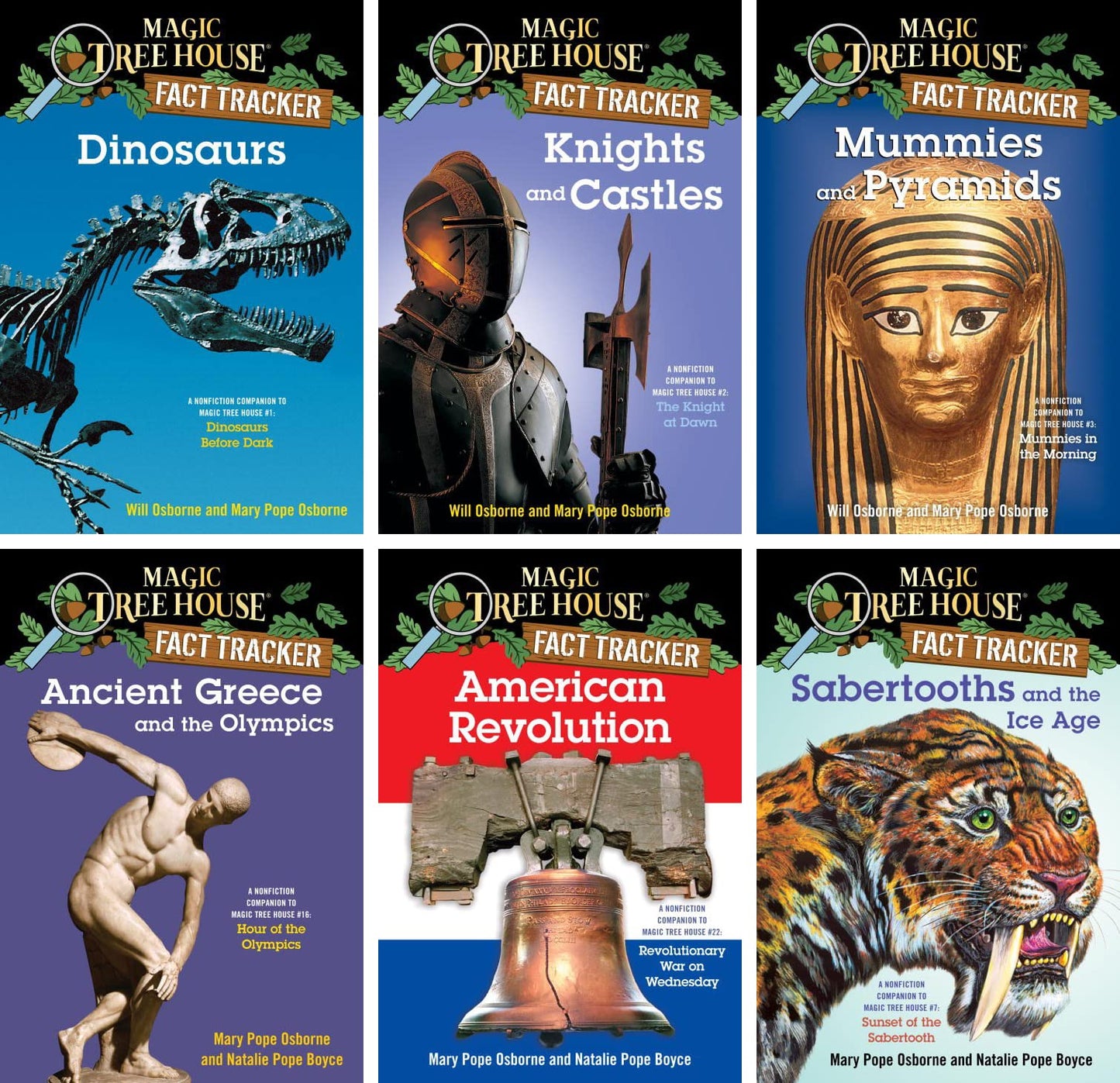 Magic Tree House Fact Trackers Series Complete 44 Book Collection Set