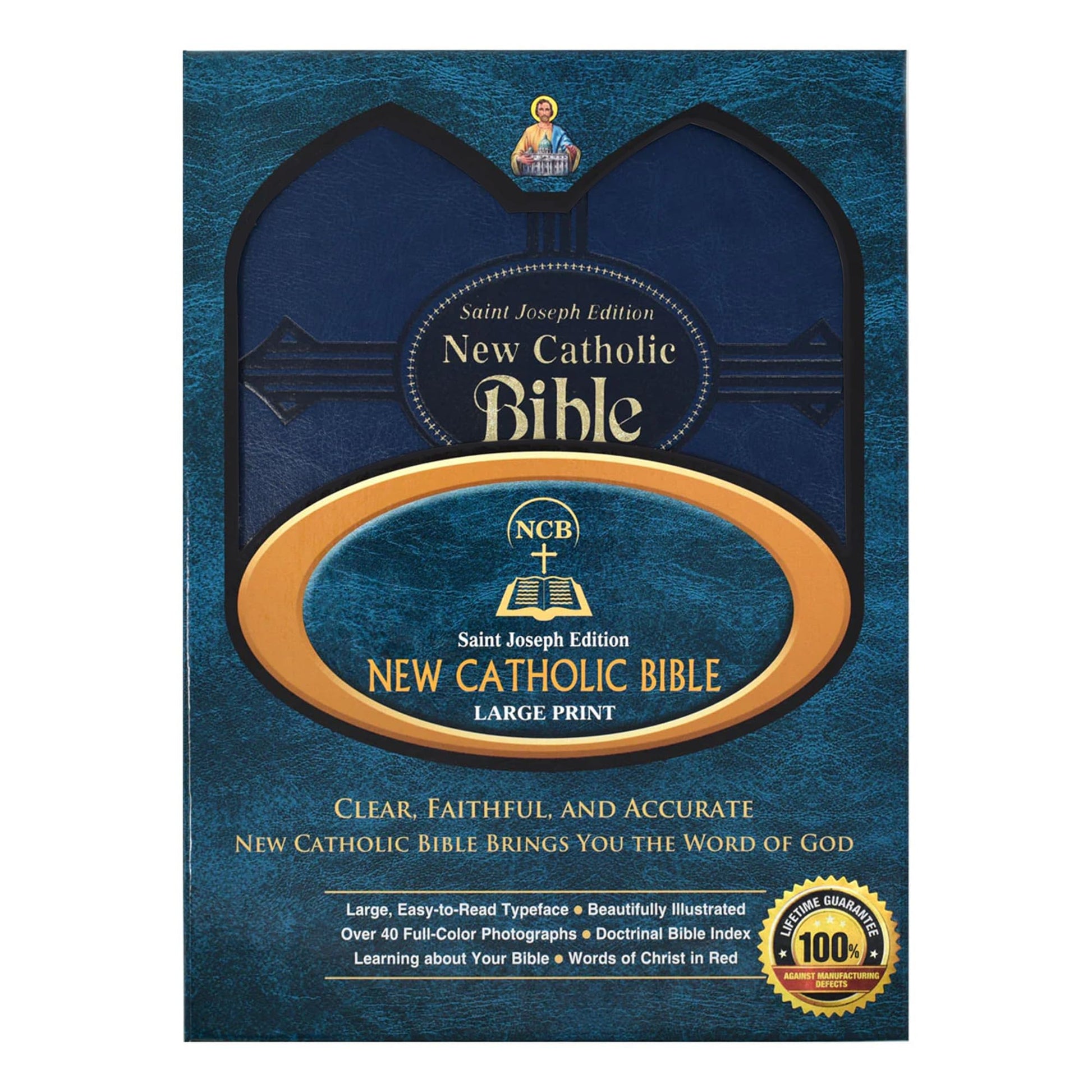 Saint Joseph New Catholic Bible (Large Type) [Imitation Leather] Catholic Book Publishing