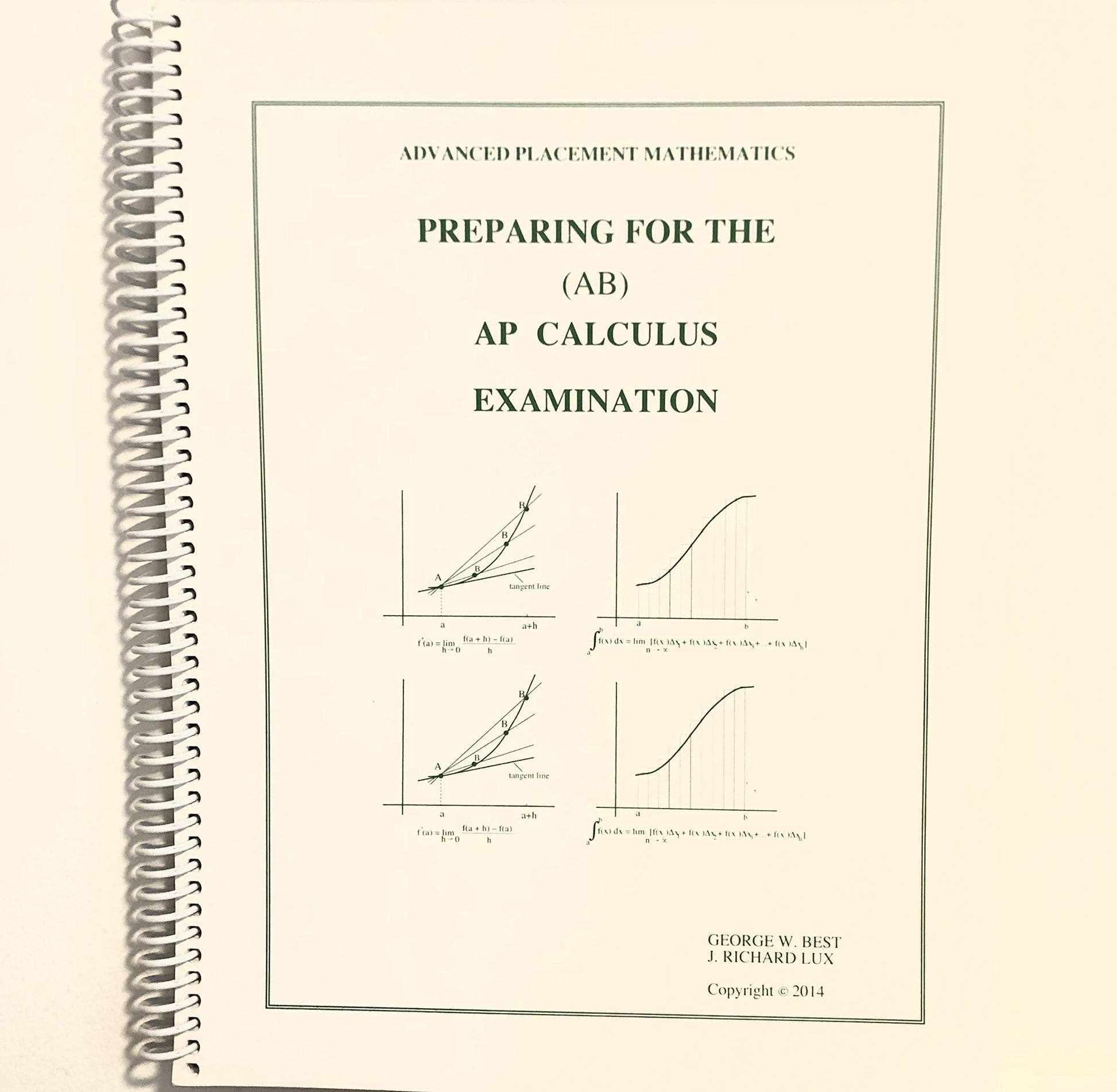 Preparing for the Ap Calculus Examination-Ab