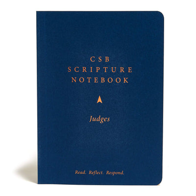 CSB Scripture Notebook, Judges, Black Letter, Single-Column, Notetaking, Journaling Space, Sermon Series, Personal Study, Concise Format, Easy-to-Read Bible Serif Type