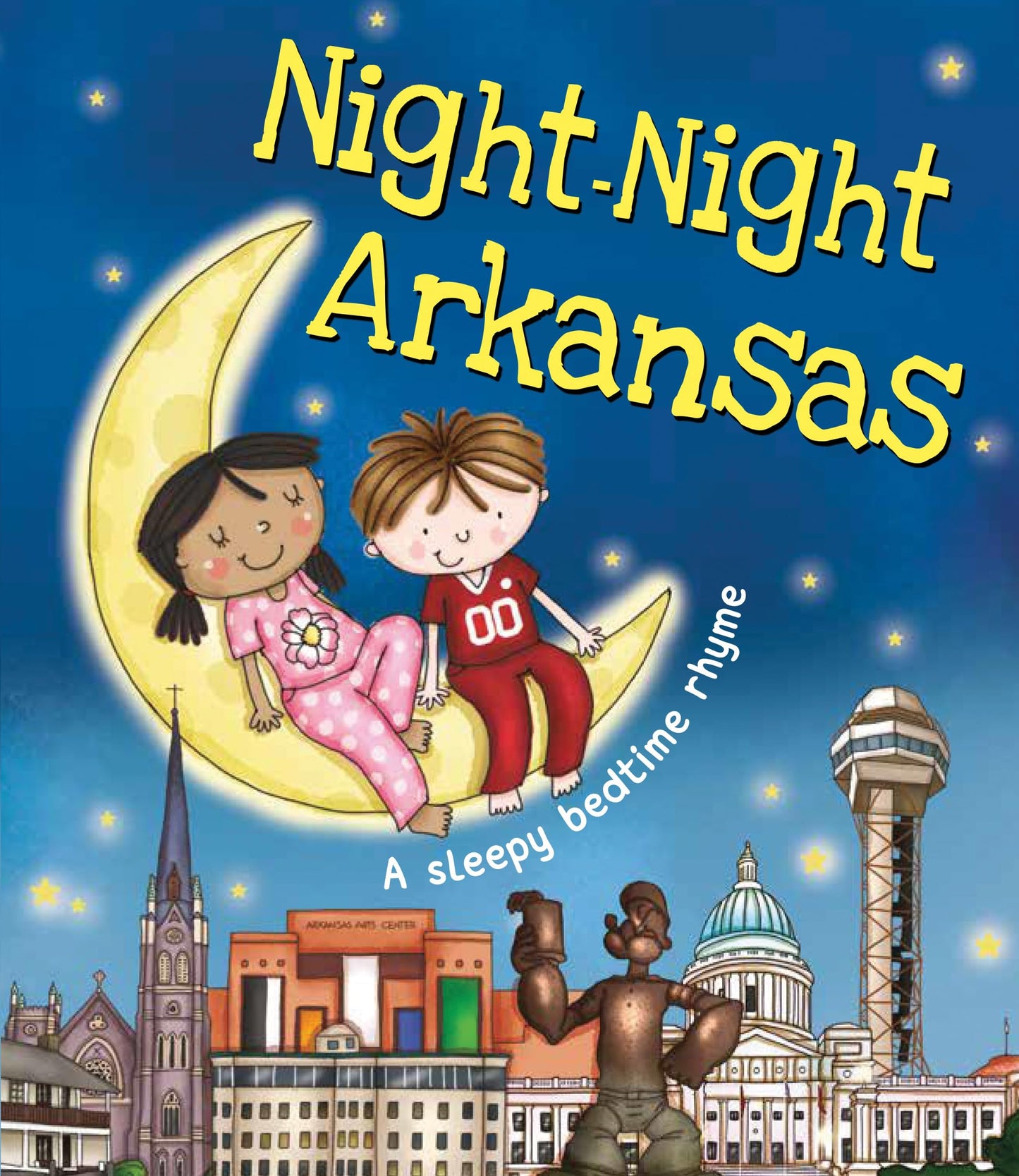 Night-Night Arkansas: A Sweet Goodnight Board Book for Kids and Toddlers