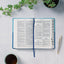 KJV Holy Bible, Giant Print Standard Size Faux Leather Red Letter Edition - Thumb Index & Ribbon Marker, King James Version, Blue Two-tone (KJV Standard GP Editions)