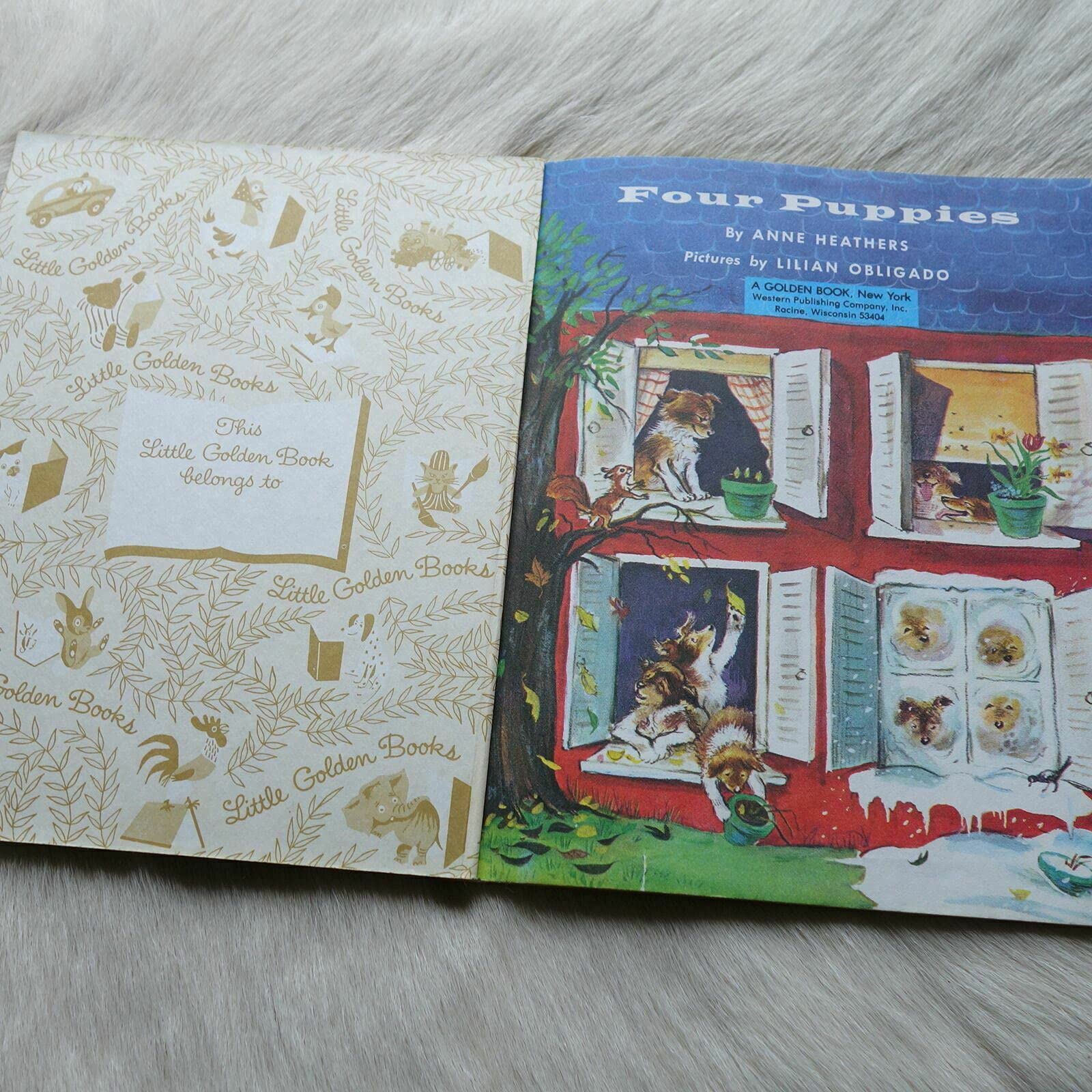 Four Puppies (A Little Golden Book)