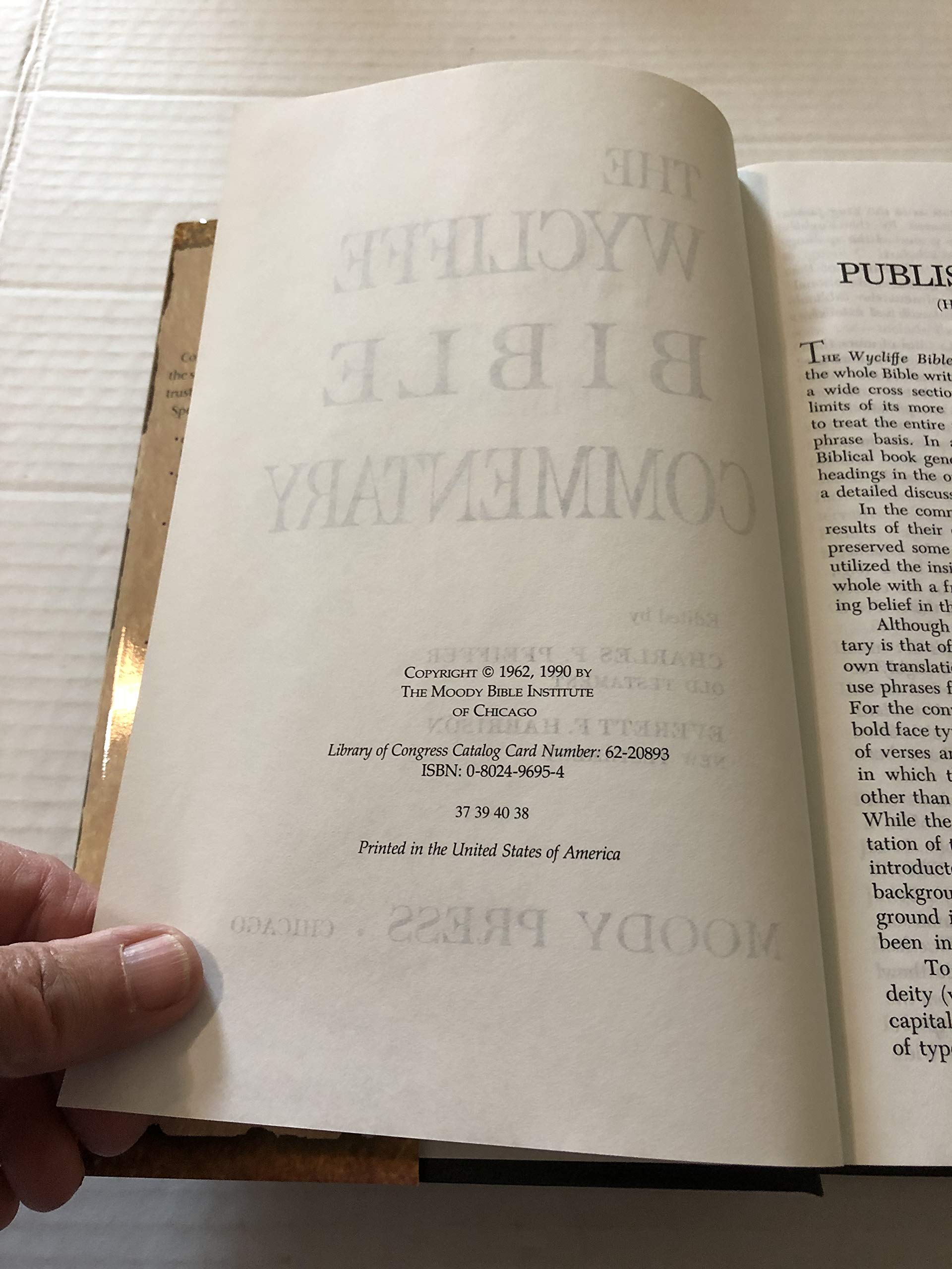 The Wycliffe Bible Commentary