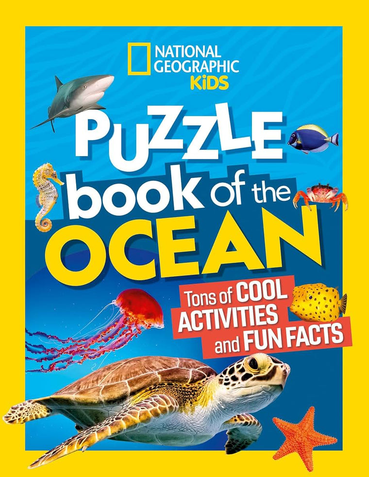 National Geographic Kids Puzzle Book of the Ocean (NGK Puzzle Books)
