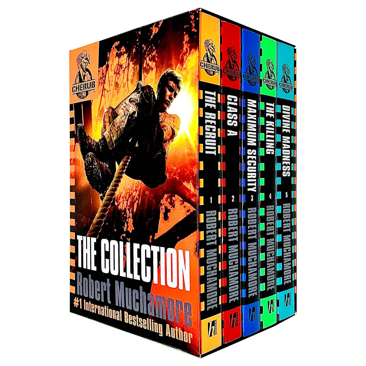 Cherub Series 1 Collection 5 Books Set (Books 1 To 5) By Robert Muchamore (Class A, Divine Madness, The Recruit, The Killing, Maximum Security)