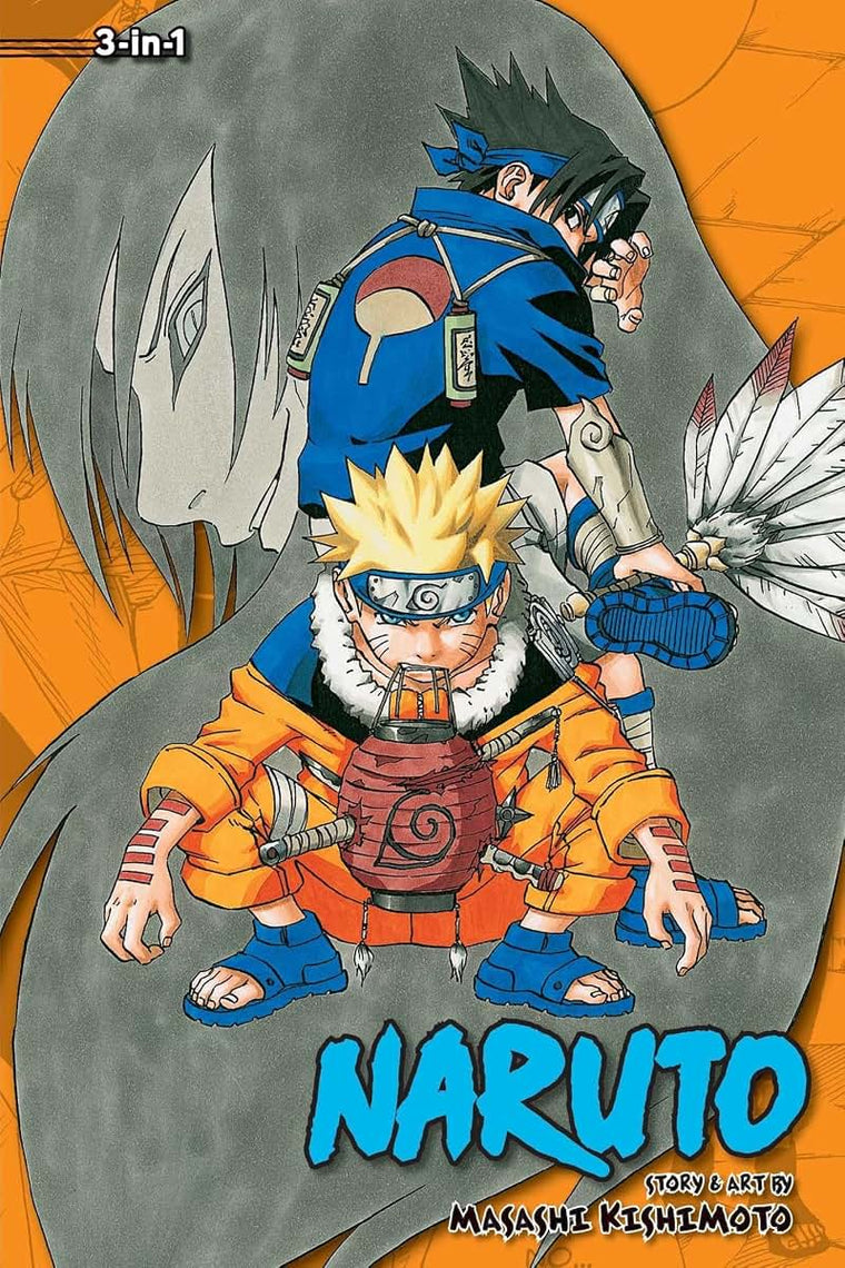 Naruto (3-in-1 Edition), Vol. 3: Includes Vols. 7, 8 & 9