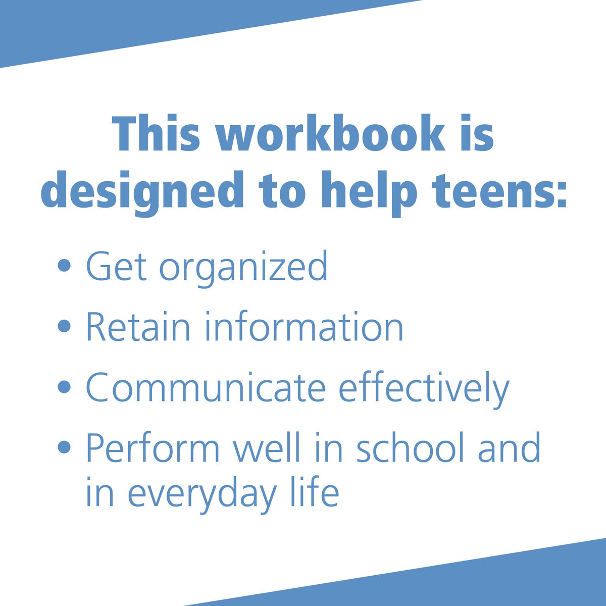 The Executive Functioning Workbook for Teens: Help for Unprepared, Late, and Scattered Teens (Instant Help Solutions)