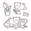 Max Relax: Coloring Book with Stickers (Cozy Coloring)