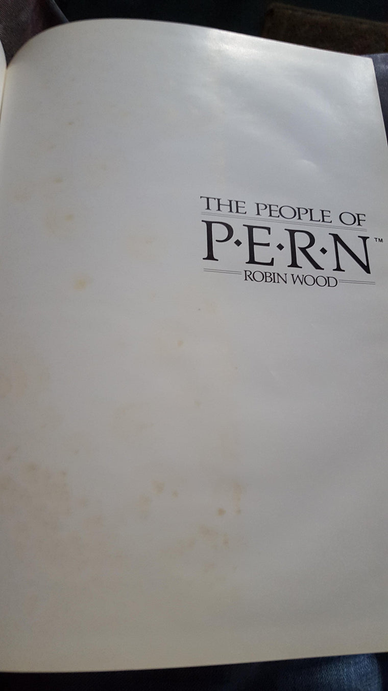 The People of Pern — back cover