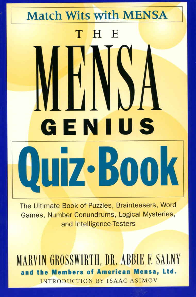 The Mensa Genius Quiz Book (Match Wits with Mensa)