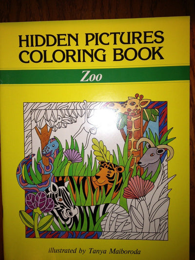 Zoo (Hidden Pictures Coloring Book)