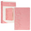 The Spiritual Growth Bible, Study Bible, NLT - New Living Translation Holy Bible, Faux Leather, Pink (NLT Spiritual Growth Editions)