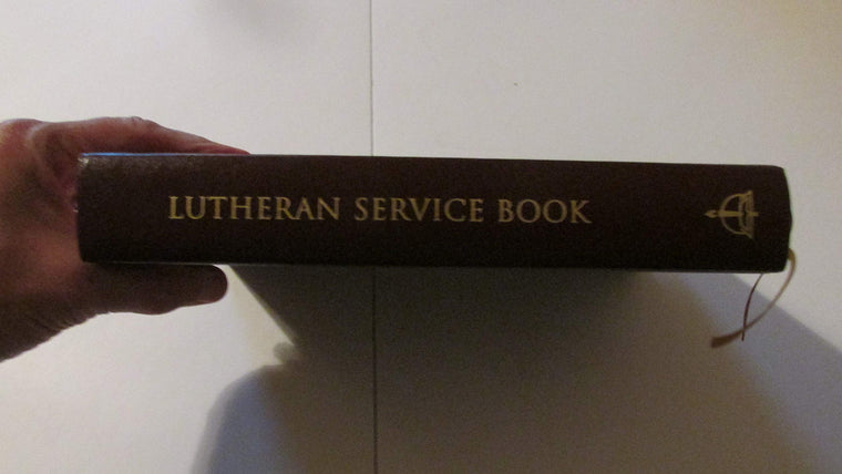 Lutheran Service Book: Pew Edition — back cover