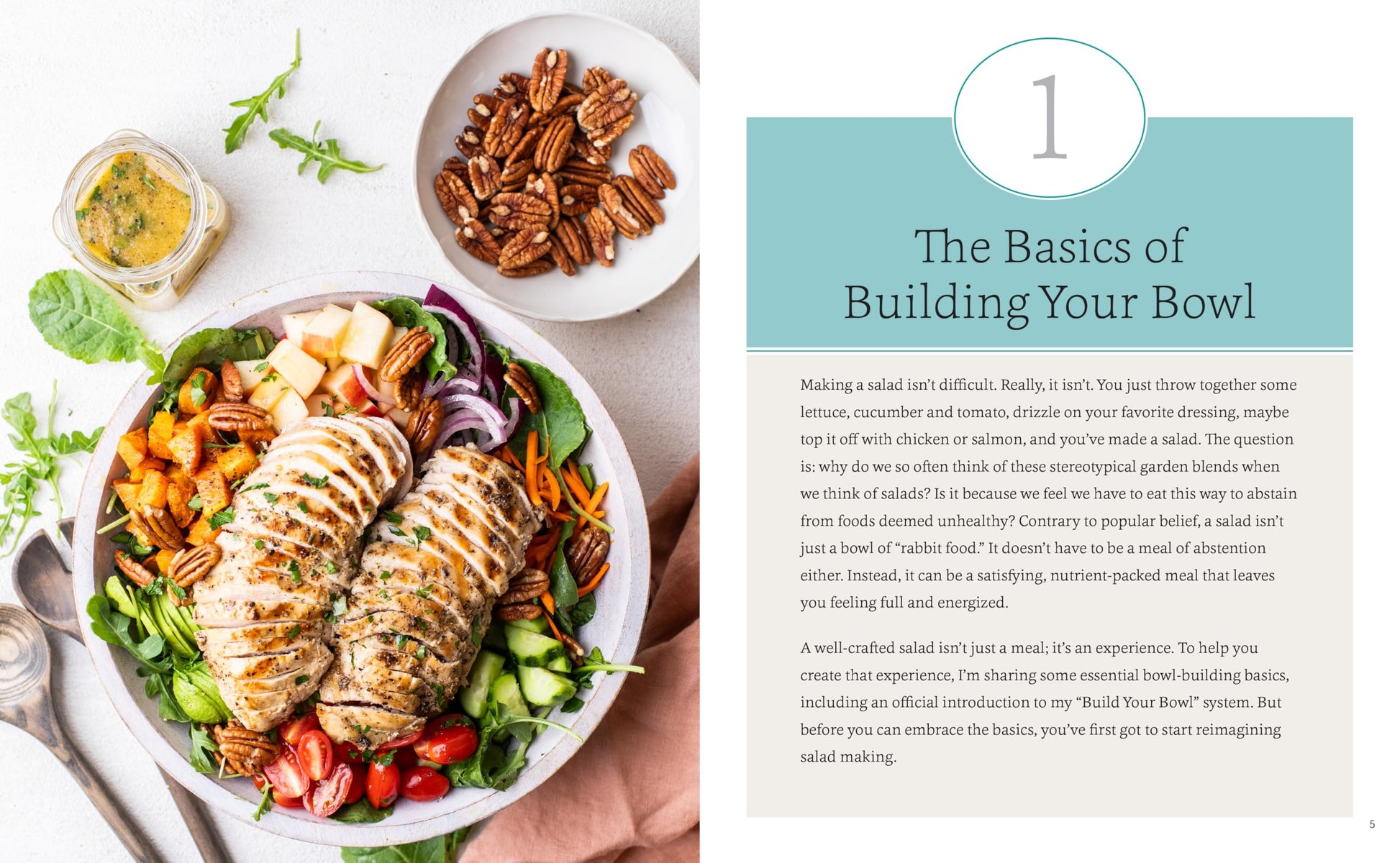 The Build Your Bowl Salad Cookbook: 75 Recipes for Healthy Salad Bowls to Support Everyday Wellness