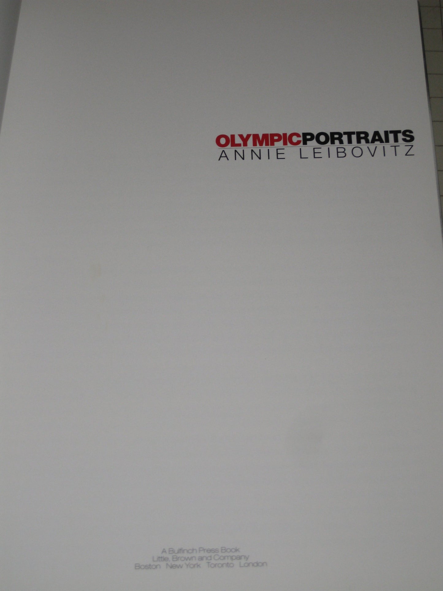 Olympic Portraits