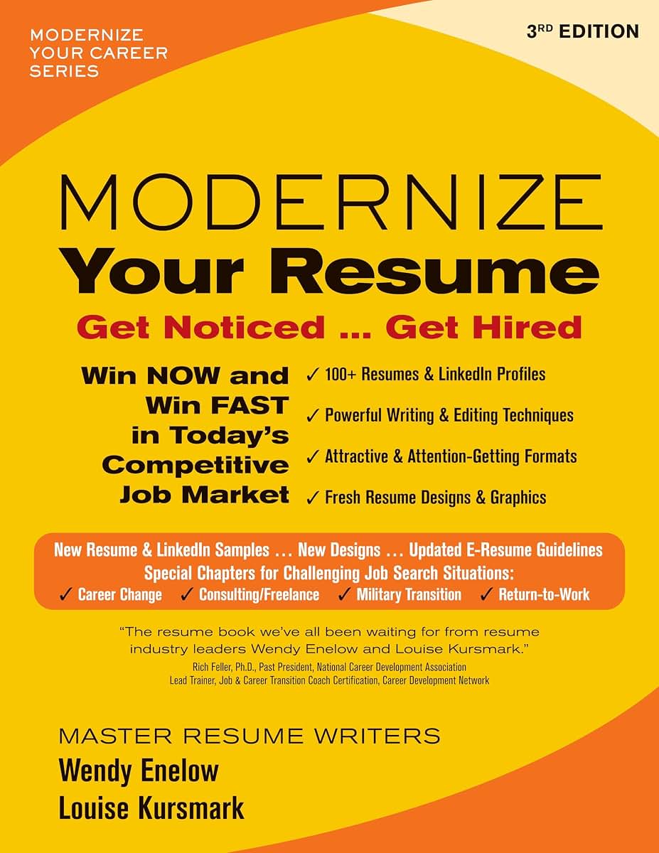 Modernize Your Resume: Get Noticed Get Hired (Modernize Your Career)