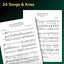 Twenty-Four Italian Songs and Arias for Medium Low Voice  Classical Vocal Sheet Music with Piano Accompaniment  Baroque and Opera Songbook for Students and Teachers  Schirmer Edition Vol. 1723