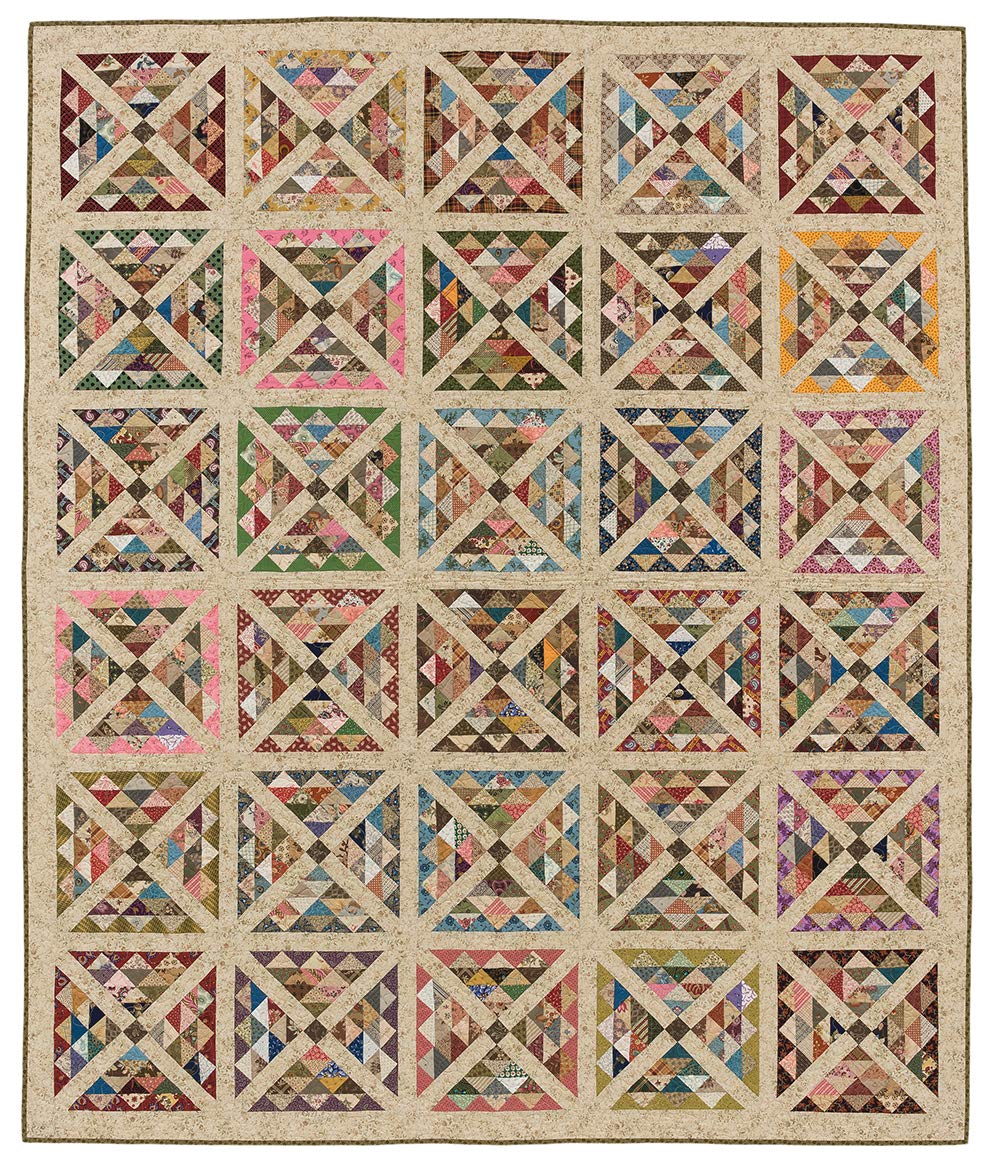 Patches of Scraps: 17 Quilt Patterns and a Gallery of Inspiring Antique Quilts (Laundry Basket Quilts)