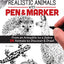 Learn to Draw Realistic Animals with Pen & Marker: From an Armadillo to a Zebra 26 Animals to Discover & Draw! (Design Originals) Step-by-Step Instructions for Elephants, Sloths, Cats, Dogs, and More