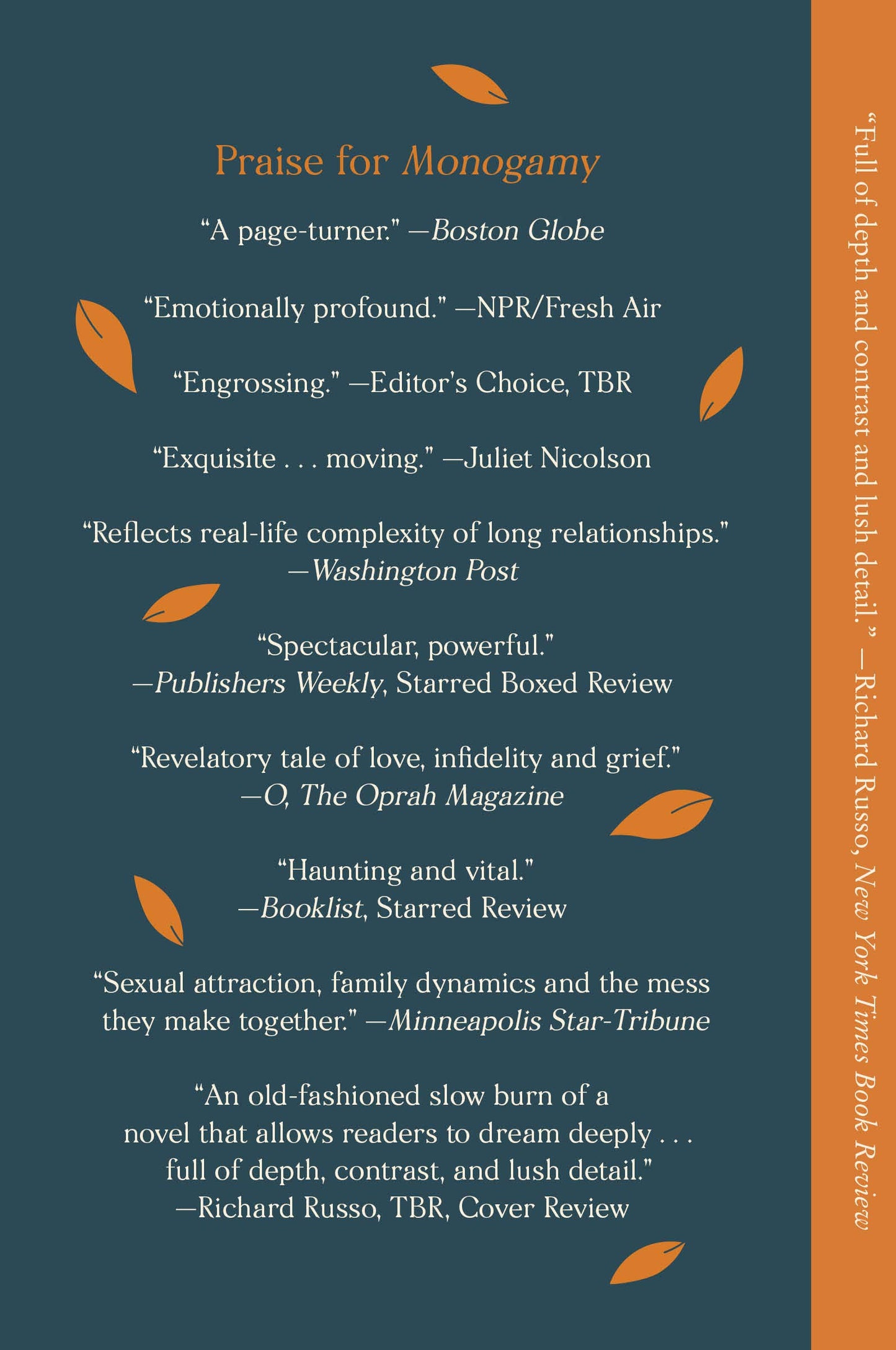 Monogamy: A Thirty-Year Marriage, a Widow's Grief, and the Truth About Love