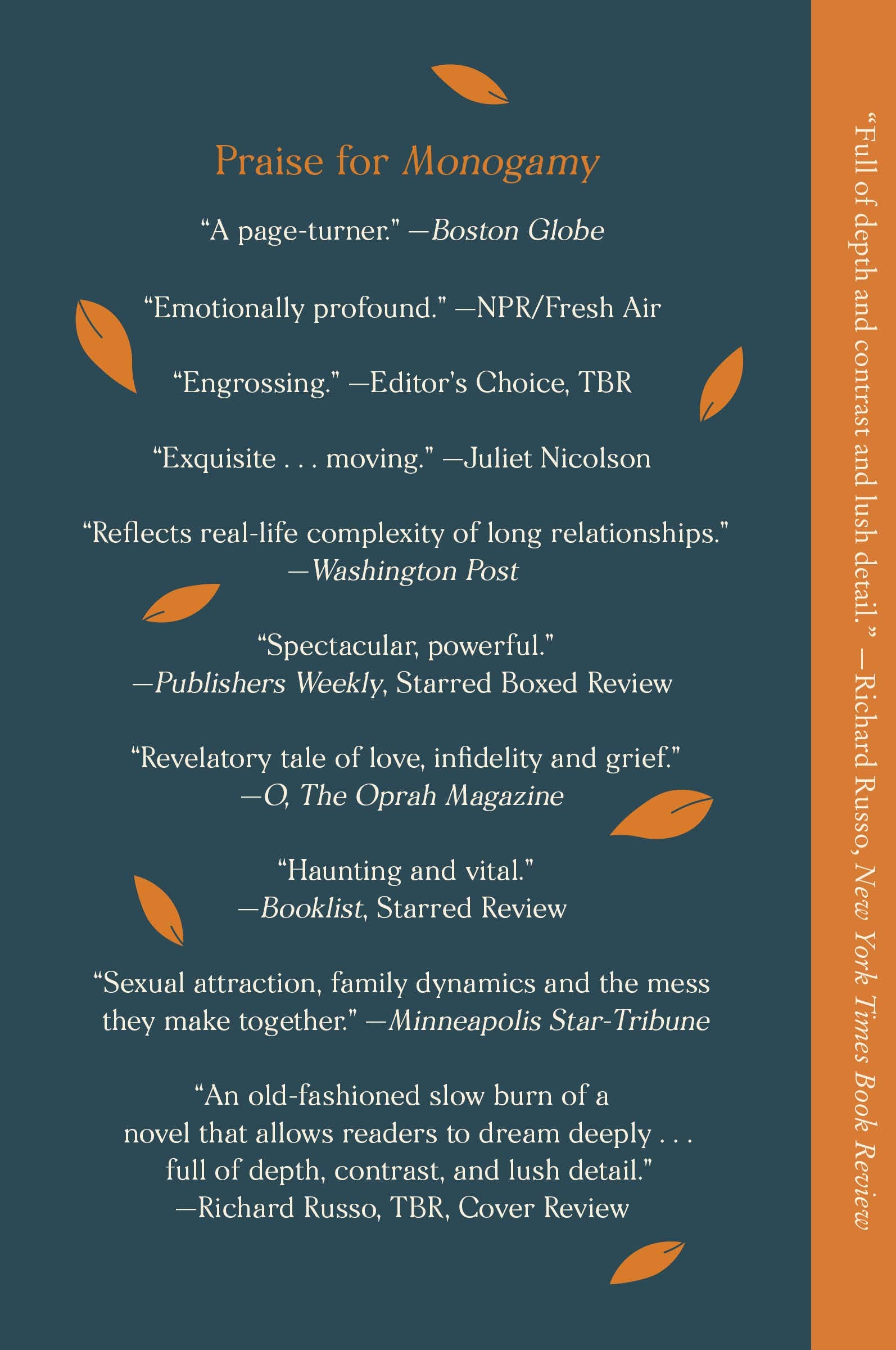 Monogamy: A Thirty-Year Marriage, a Widow's Grief, and the Truth About Love