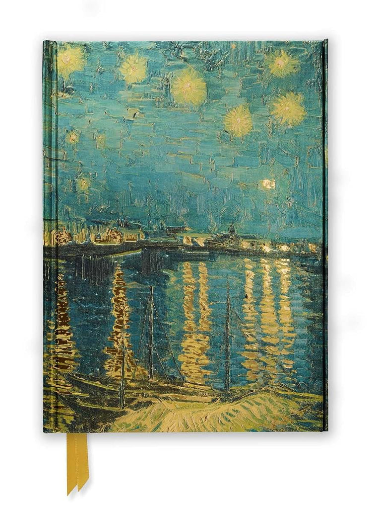 Vincent van Gogh: Starry Night over the Rhne (Foiled Journal) (Flame Tree Notebooks)