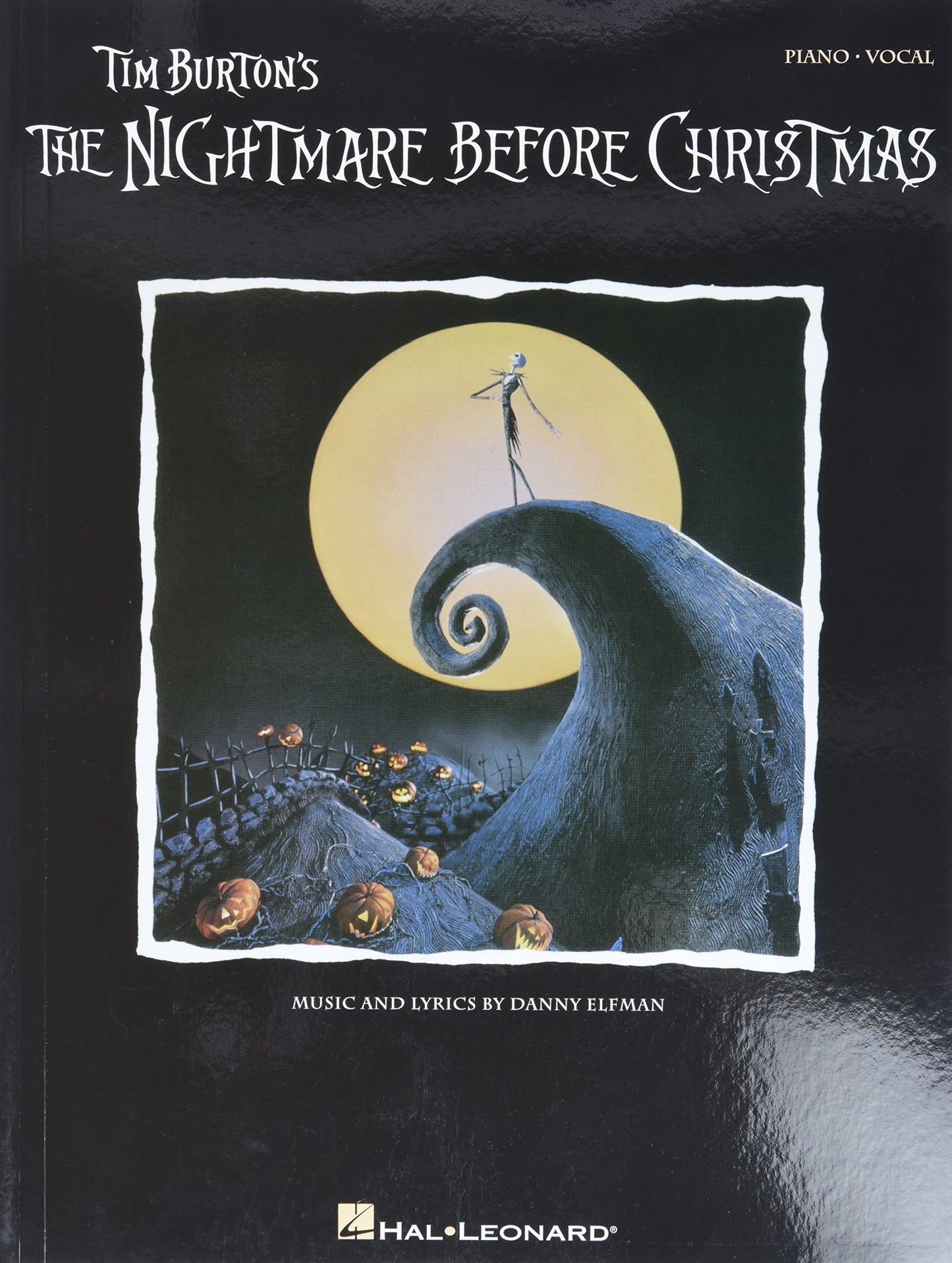 Tim Burton's The Nightmare Before Christmas: P/V/G (Piano Vocal Series)