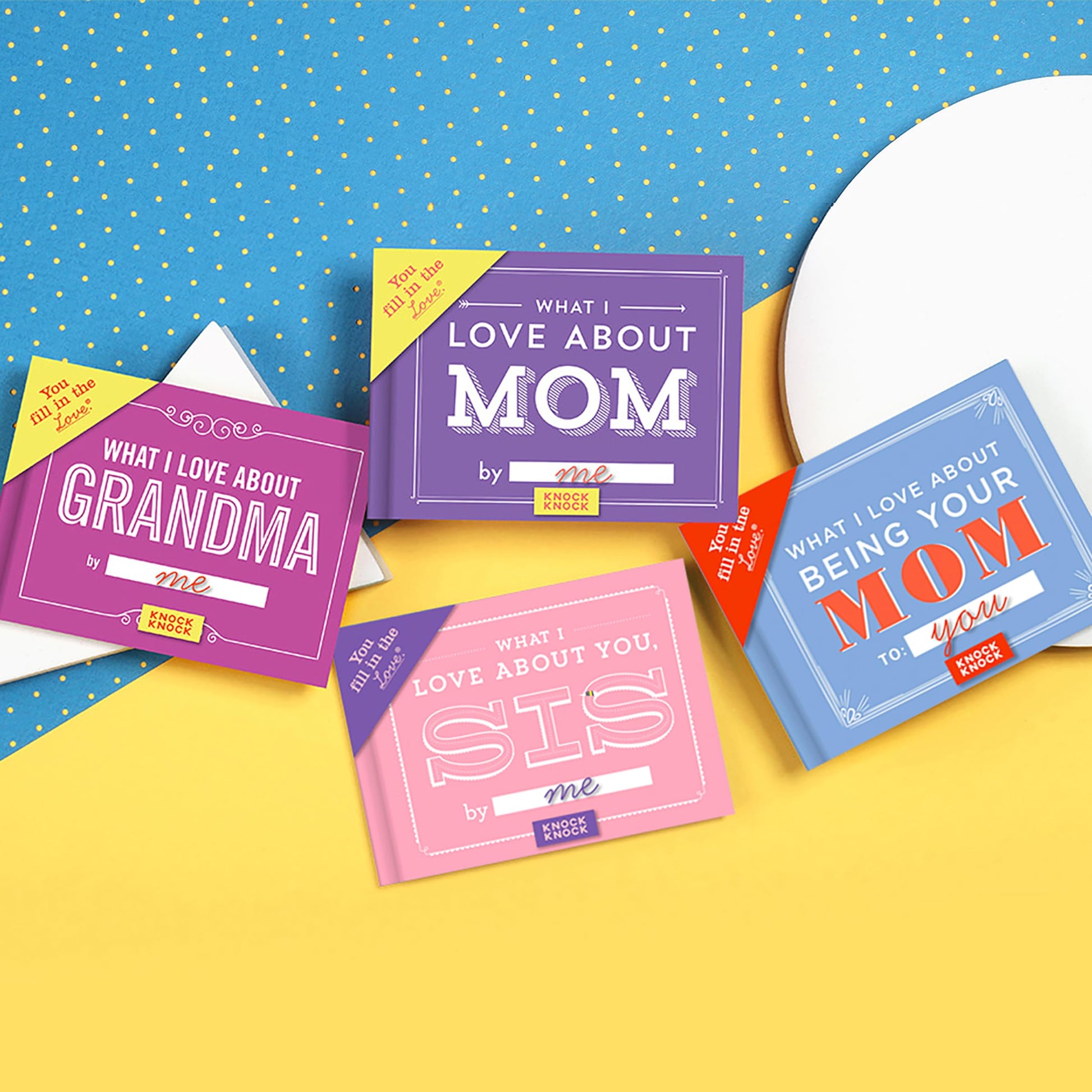 Knock Knock What I Love about Being Your Mom (for Daughter/Son) Fill in the Love Book Fill-in-the-Blank Gift Journal