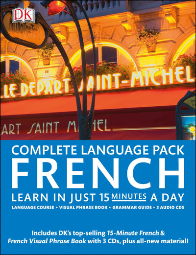 Complete French Pack: Learn in Just 15 Minutes a Day (Complete Language Pack)
