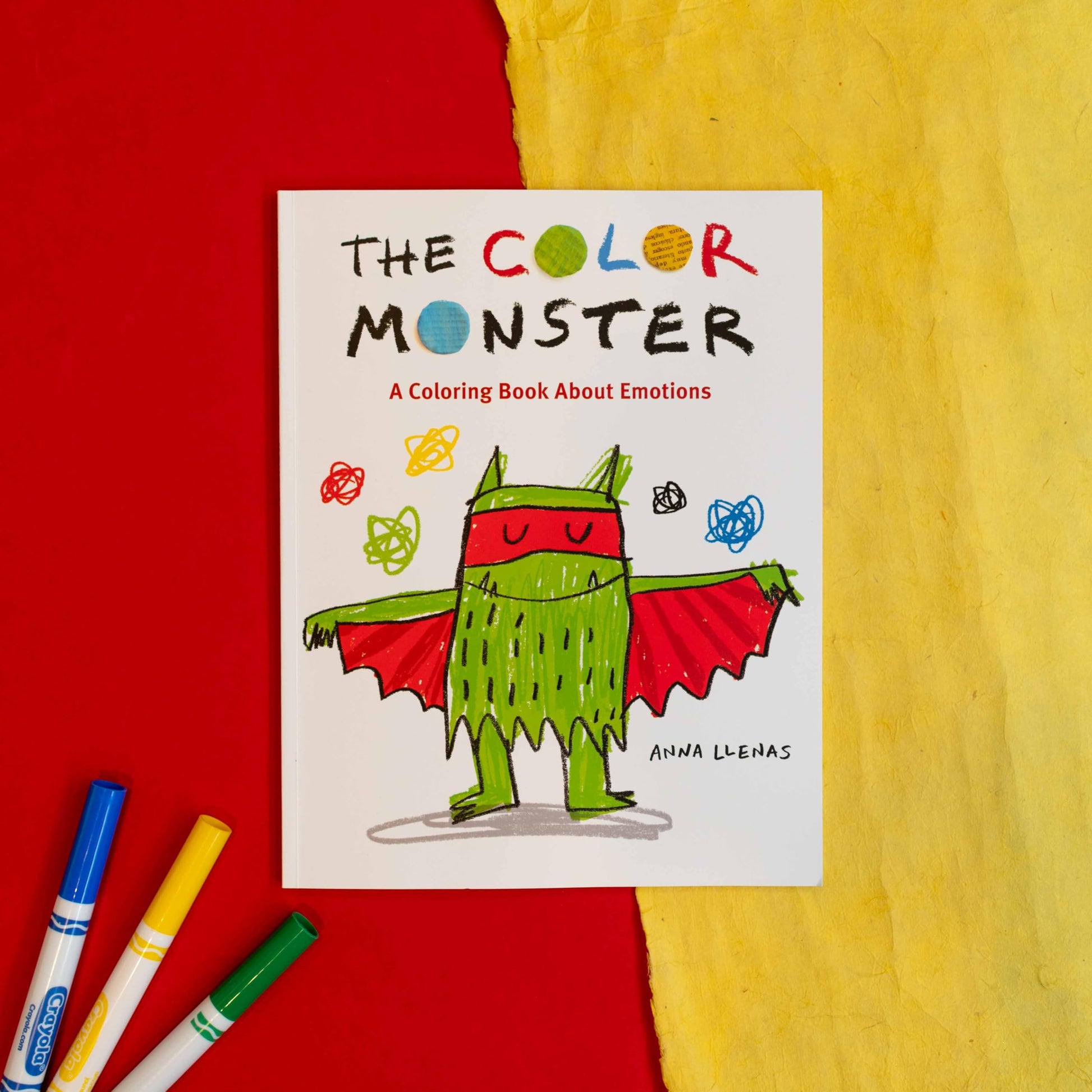 The Color Monster: A Coloring Book About Emotions