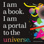 I Am a Book. I Am a Portal to the Universe. by Posavec, Stef