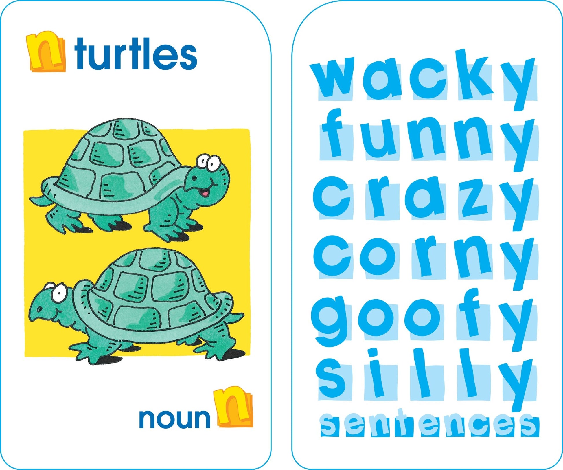 School Zone Nouns, Verbs & More Game Cards: 56 Cards, Kindergarten, 1st Grade, Grammar, Early Reading, Parts of Speech, Word-Picture Association, Sentence Structures, Ages 6+