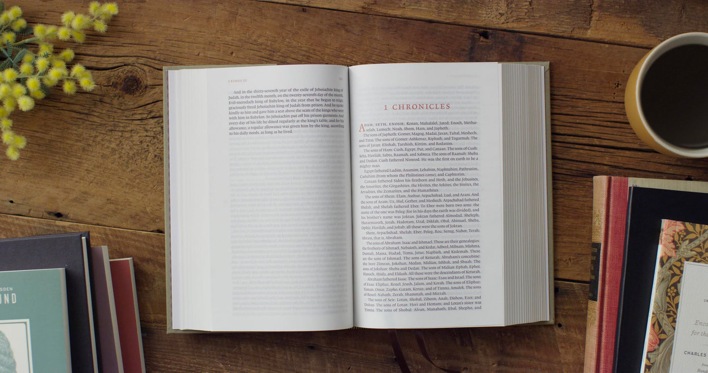 ESV Reader's Bible (Cloth over Board, Timeless Design): Holy Bible, English Standard Version