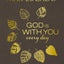 God Is With You Every Day, Deluxe Leathersoft over Board: 365-Day Devotional