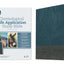 KJV Chronological Life Application Study Bible, Second Edition (LeatherLike, Palm Forest Blue)