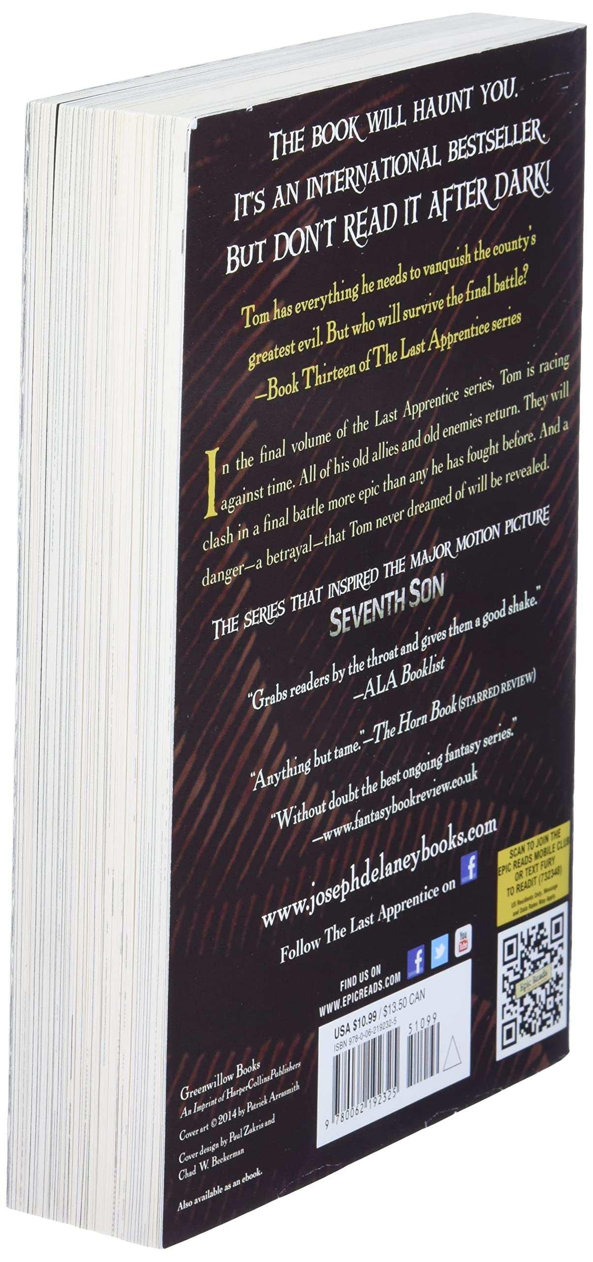 The Last Apprentice: Fury of the Seventh Son (Book 13) (Last Apprentice, 13)