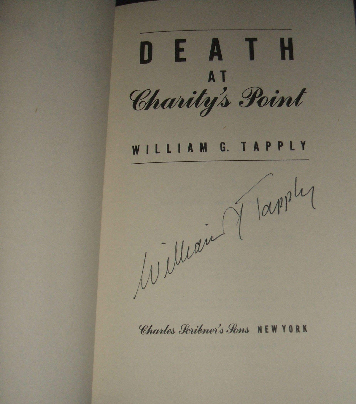Death at Charity's Point
