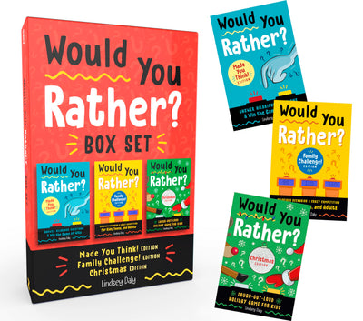 Would You Rather? Box Set: 3 Book Bundle for Ages 8-12 (Perfect Christmas Gift and Stocking Stuffer for Kids)