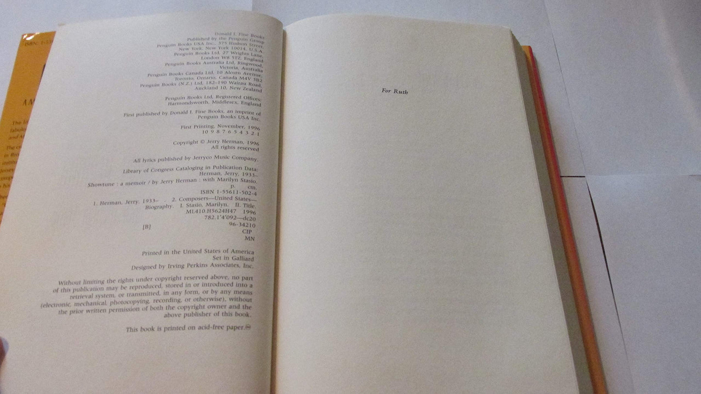 Showtune: A Memoir by Jerry Herman
