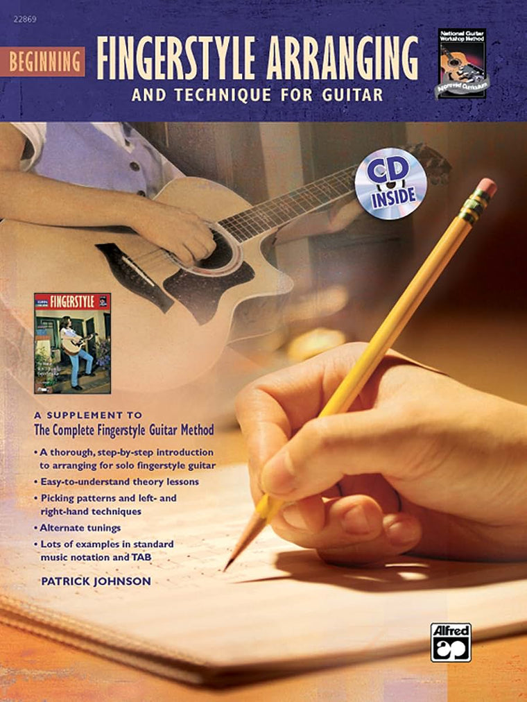 Beginning Fingerstyle Arranging & Technique for Guitar (Book & CD)