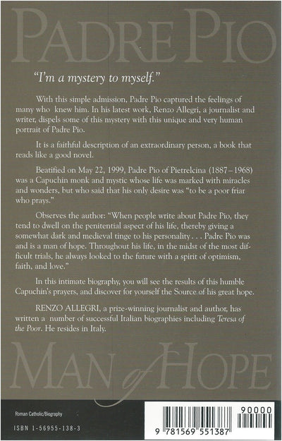 Padre Pio: Man of Hope