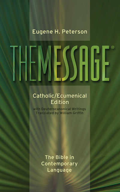 The Message Catholic/Ecumenical Edition (Hardcover, Green)